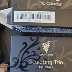 Younique Sculpting Trio Highlight & Contour Palette - Dark